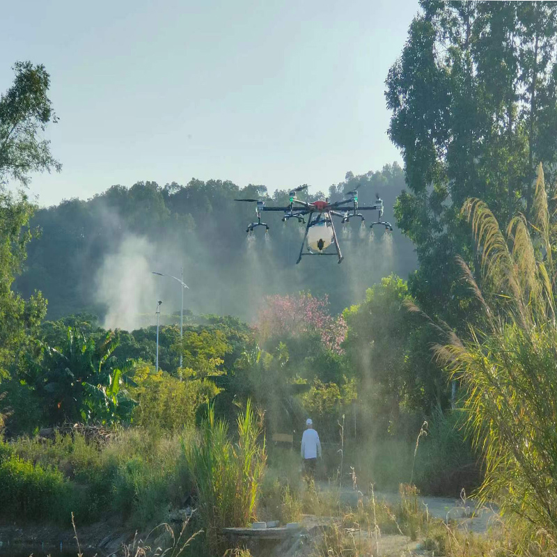 Die Druckdüse der landwirtschaftlichen UAV, einneues Modell, wurde mit guter Wirkung online gestellt